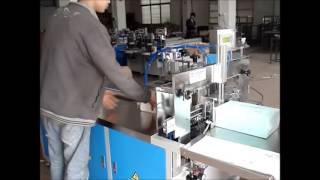 Big Disposable Dental Bib and Sheet Packing Machine [upl. by Eittod]