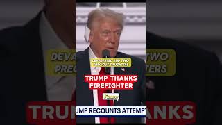 💔💔💔 Watch as former President Donald Trump says thank you emotional RNC speech 🌈 shorts [upl. by Martres255]