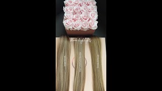 New blonde shades in clip ins [upl. by Delaryd]