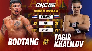 Epic Kickboxing Firefight 🥊😤 Rodtang vs Khalilov  Full Fight [upl. by Hammad]