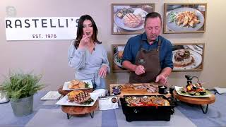 Rastelli 10 6oz Pork Ribeye Steaks w Tuscan Butter on QVC [upl. by Nwahsal]