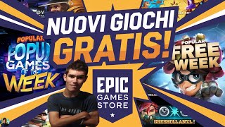 Epic Games Store Scopri i Nuovi Giochi Gratis della Settimana [upl. by Meehan]