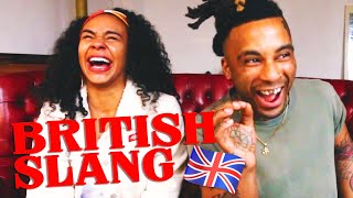 LEARNING BRITISH SLANG AS AN AMERICAN  DamonAndJo [upl. by Faustus]