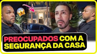 CARLINHOS MAIA TEVE QUE COLOCAR SUA EQUIPE DE SEGURANÇA P TRABALHA NA SUA CASA NOVA DE SÃO PAULO😱🌻 [upl. by Thibaud]