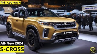 New S Cross 2024 Launched 🔥 Interior  Exterior  Adas  New Features  Hindi [upl. by Lim121]