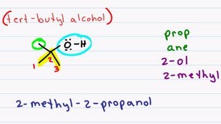 Naming Alcohols Using IUPAC Rules for Nomenclature [upl. by Kippy835]