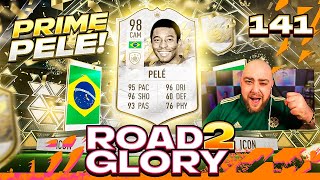 OMG I PACKED 98 PRIME PELE ROAD TO GLORY 141  FIFA 22 ULTIMATE TEAM [upl. by Stefania949]