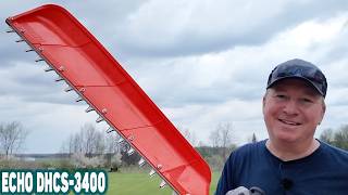 Testing A 34quot SingleSided Hedge Trimmer by ECHO Is It Any Better [upl. by Dobrinsky]