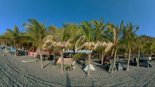 Beach Car Camping at Lobo Batangas  Lucky 5M Resort  Fresh and Black Tent from Decathlon [upl. by Hathaway]