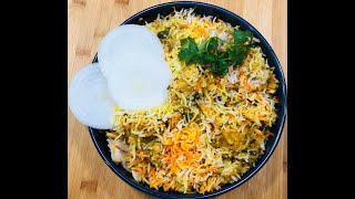 Easy Chicken Biryani Recipe in Slow Cooker [upl. by Assirrec601]