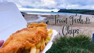 We visit Troon Promenade and the famous Wee Hurrie for fish amp chips by the seaside [upl. by Leilah]