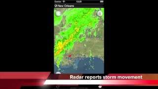 eWeather HD high resolution radar and satellite cloud cover app for iPhone and iPad [upl. by Guadalupe]