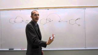 Bromination of an Alkene  Electrophilic Addition 001 [upl. by Atima]