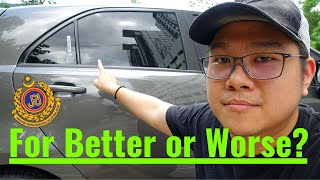 New JPJ Window Tint Requirement Before And After In My Proton Iriz [upl. by Lynea18]