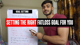 How to set your fatloss goals   Student Transformation series Ep  1 [upl. by Lymn]