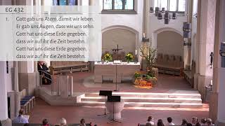 Gottesdienst zum Erntedankfest 1102023 aus der Petrikirche in Mülheim an der Ruhr [upl. by Annahoj]