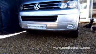 VW Transporter T51 2012 Parking Sensors F0394 Install [upl. by Denton507]