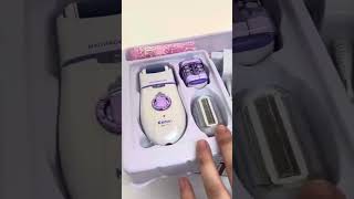 Kemei 3in1 electric epilator for women shaver [upl. by Schmitz188]