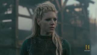 Vikings  Lagertha Attacks Kattegat Season 4B Official Scene 4x13 HD [upl. by Schiff71]