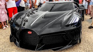 BUGATTI La Voiture Noire  Drive Design and Features 4k [upl. by Twitt]