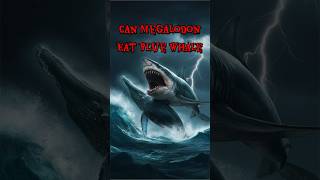 Can Megalodon 🦈 Eat Blue Whale 🐋 facts shorts wildlife [upl. by Gearalt]