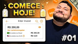 MONTANDO UMA CARTEIRA DE INVESTIMENTOS DO ZERO  COMEÇANDO COM R 200 REAIS 01 [upl. by Odella596]