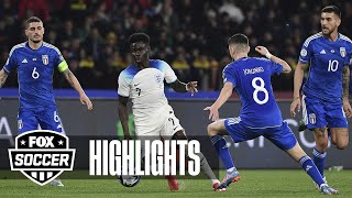 Italy vs England Highlights  UEFA European Qualifiers [upl. by Asiral185]