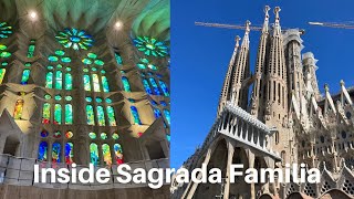 Sagrada Familia  a peak inside Antoni Gaudis Masterpiece in 2023 [upl. by Asilrac394]