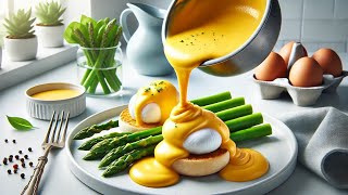 Klasik Hollandez Sos Nasıl Yapılır  Mükemmel Kahvaltılar İçin Pratik Tarif Hollandaise Sauce [upl. by Adaner707]