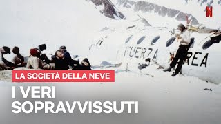 I SOPRAVVISSUTI allINCIDENTE AEREO racconta la storia de LA SOCIETÀ DELLA NEVE Netflix Italia [upl. by Marsh205]