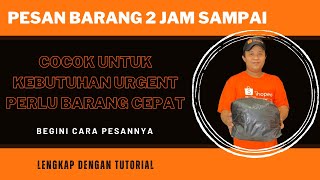 Cara Pesan Barang 2 Jam Sampai di Shopee  Apa Itu Pengiriman Instan dan Bagaimana Cara Pesannya [upl. by Yntrok788]