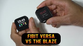 Fitbit Versa Vs Fitbit Blaze [upl. by Meador]