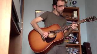 Sigla di Mario Maccio Capatonda in fingerpicking [upl. by Argent73]