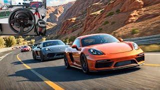 Porsche Cayman GTS 1000Hp  Forza Horizon 5  Thrustmaster T300RS gameplay fh5 fh5gameplay [upl. by Alabaster123]