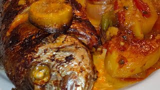 poisson dorade au four avec une délicieuse marinade سمك الدوراد في الفرن ولا اشهى [upl. by Yelwar173]