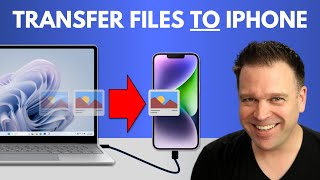 How to transfer photos and videos TO YOUR IPHONE from a Windows PC in 2024 with a cable [upl. by Tonie]