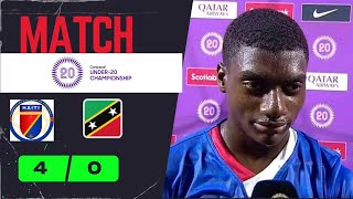 HAITI VS SAINT KITTS 40 [upl. by Garald]