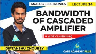 Analog Electronics I Bandwidth of Cascaded Amplifier Lecture 24 [upl. by Eidson398]