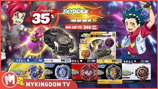 ĐẠI CHIẾN BEYBLADE ĐÃ TRỞ LẠI  ƯU ĐÃI ĐẾN 35 [upl. by Hirai]