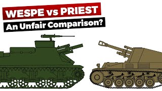 German Wespe vs M7 Priest  Which one was better [upl. by Penni]