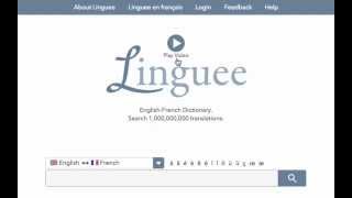 Free online dictionary Lingueecom [upl. by Bryanty]