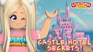 🏨 I GOT LOCKED IN A TOMB 🏨SECRETS of the Twightlight Castle Hotel REVEALED 🏨 Livetopia Roleplay [upl. by Eisiam]