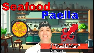 The Best Seafood Paella Ever – MustTry Spanish Dish [upl. by Mella907]