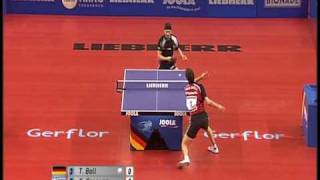 Europe Top 12 Timo BollKalinikos Kreanga [upl. by Aliemaj]