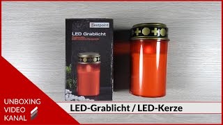 LEDGrablichtKerze  Unboxing Planet [upl. by Cher797]