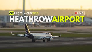 Heathrow Airport Live  Evening of Wednesday 10th April 2024 [upl. by Gmur920]