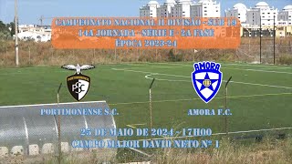 PORTIMONENSE S C VS AMORA F C SUB 19 CAMP NAC II DIV 14A JORN SERIE E 2A FASE [upl. by Indihar]