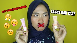 REVIEW LIP CUSHION EMINA DI KULIT SAWO MATANG [upl. by Camfort]