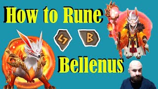 How to Rune Bellenus fire druid amp how to use him [upl. by Enimasaj]