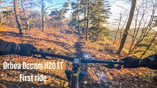 Orbea Occam H20 LT  First ride [upl. by Onaled810]